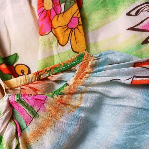 Anthropologie Farm Rio Leilani Off-The-Shoulder Midi Dress - Picture 8 of 10